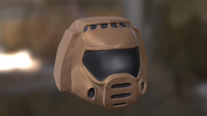 Doom Helmet [WIP] 3D Model