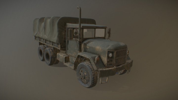 Military Truck 3D Model