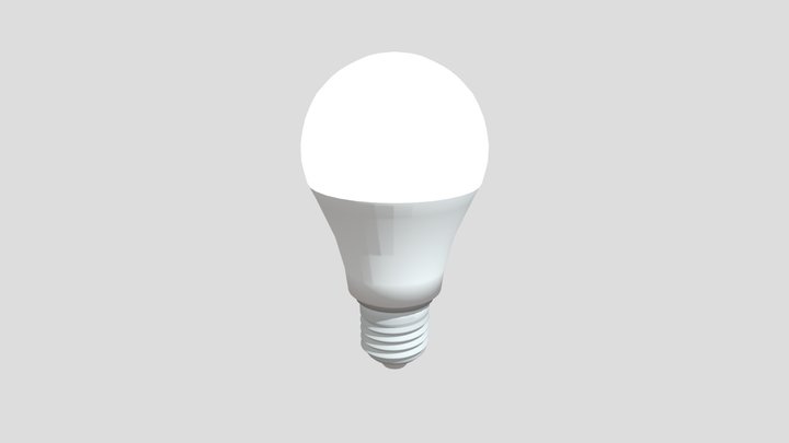 E27 Bulb 3D Model