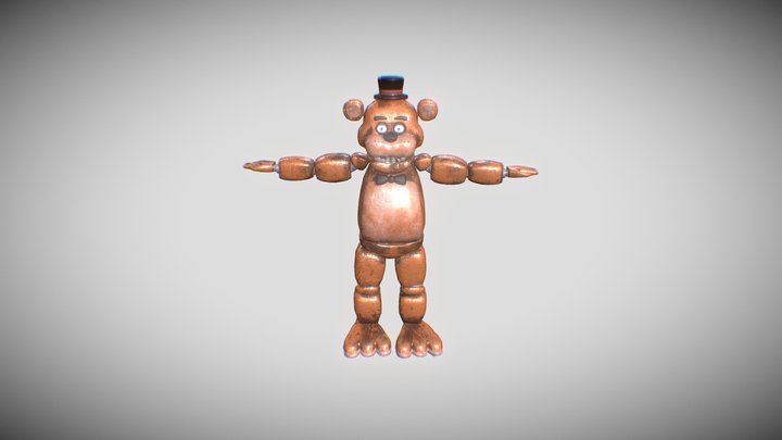 Freddy Fazbear 3D Model