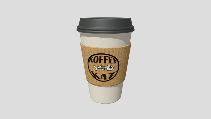UVCoffeeCup 3D Model