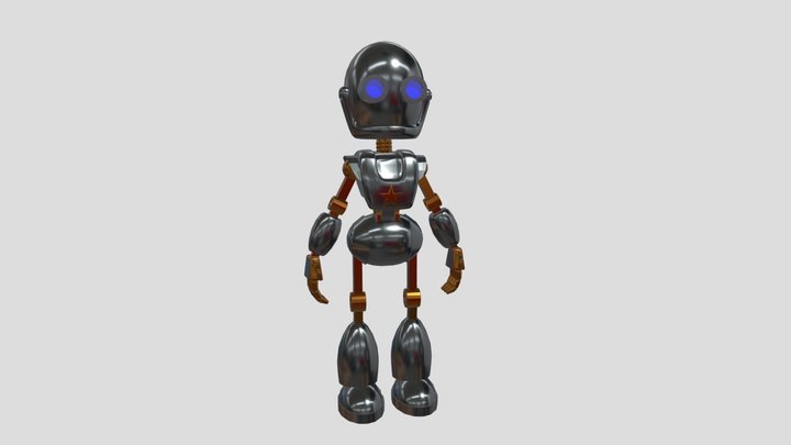 робот 3D Model