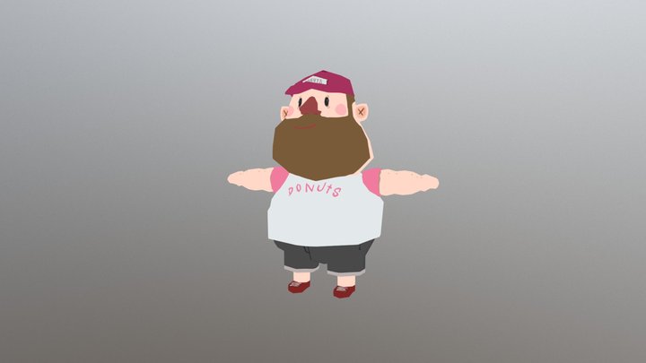 Gordo Cabron 3D Model