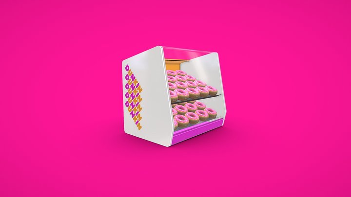 Dunkin Donuts 3D Model