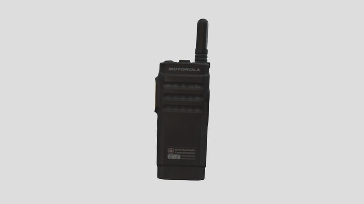 Fire Warden Radio 3D Model