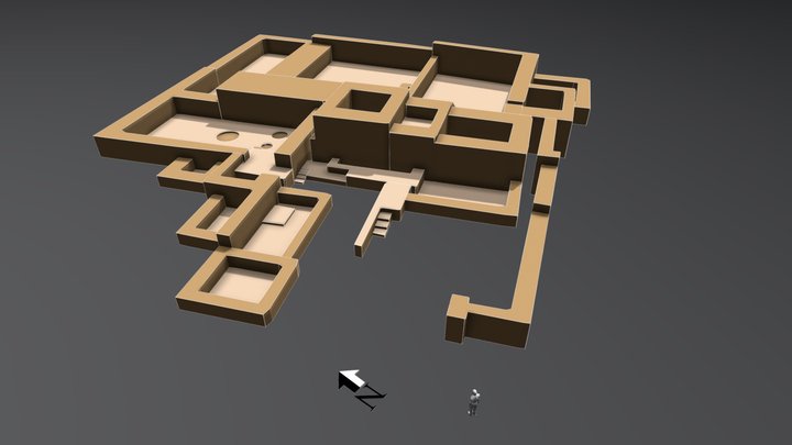 El Huarco - Edificio D 3D Model
