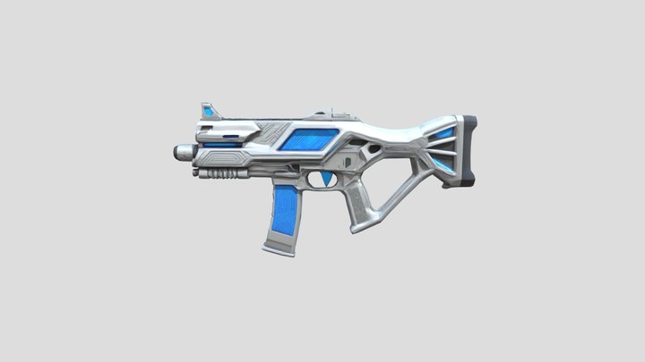 Neon_ Blaster_0522051754_texture_fbx 3D Model