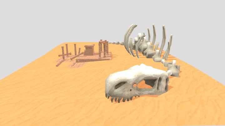 The sands of time 3D Model