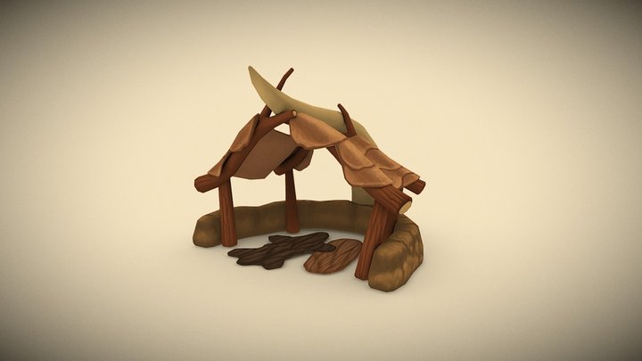 Turan hut - Known Structure 3D Model