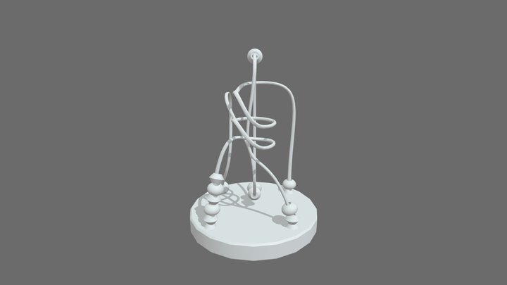 Avila_Micaela_WireBeadToy 3D Model