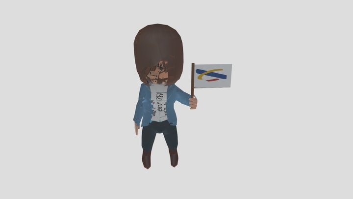 Melendi_chibi_Dani_Mañas 3D Model