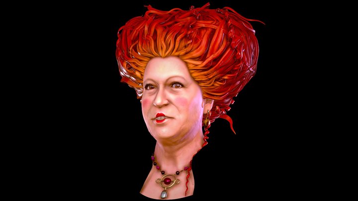 Hocus Pocus - Winifred Sanderson 3D Model