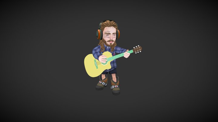 Violao 3D Model