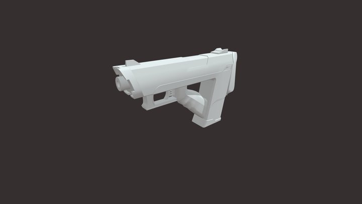 Cyber-gun 3D models - Sketchfab