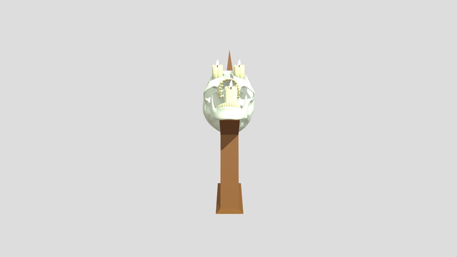 Skull Bedside Spit Lamp