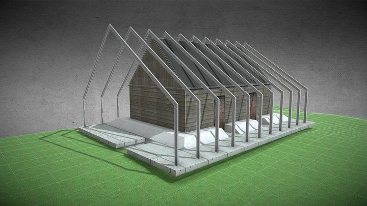 Restroom 1216 3D Model
