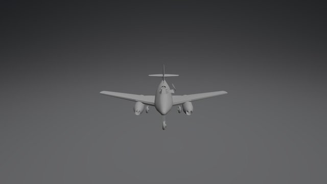 Me 262 3D Model