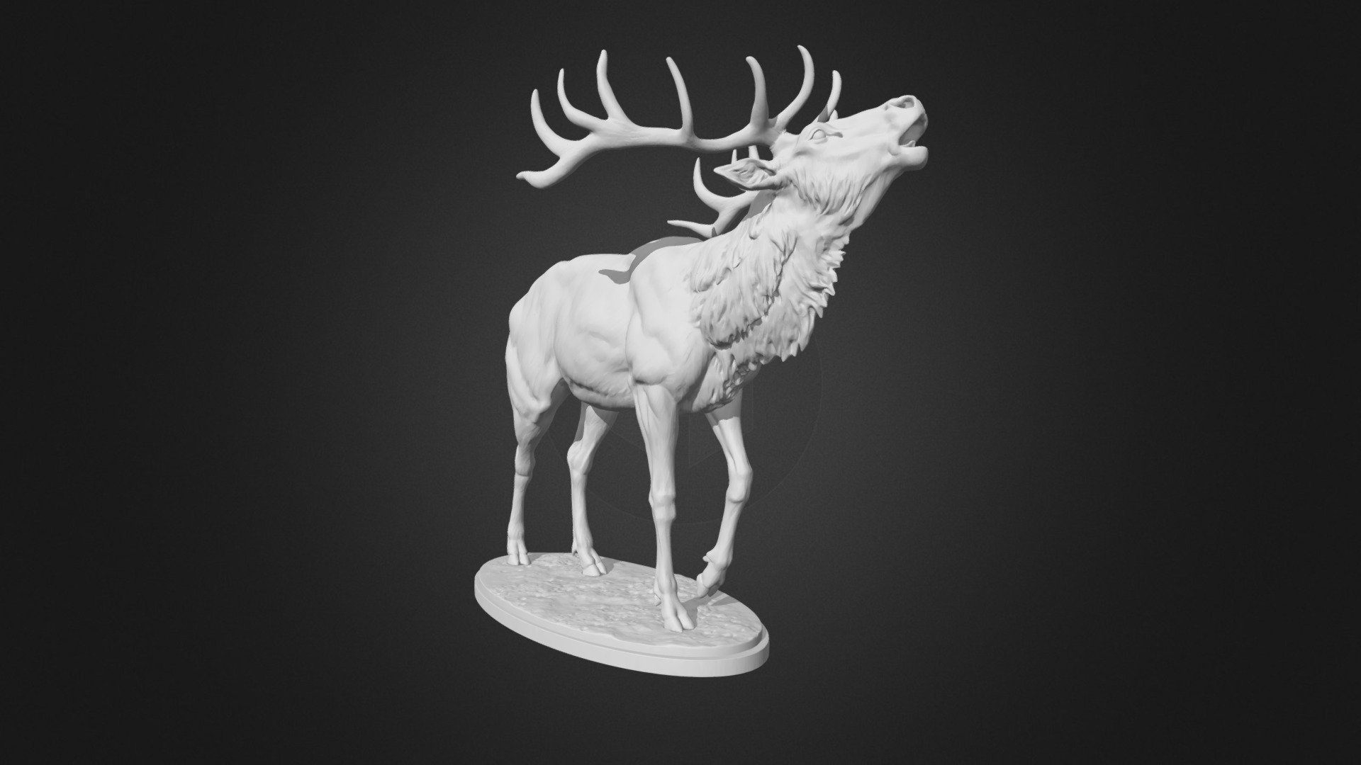 Elk - 3D model by Karl Beiler (@ArtOfKarlB) [d480959] - Sketchfab