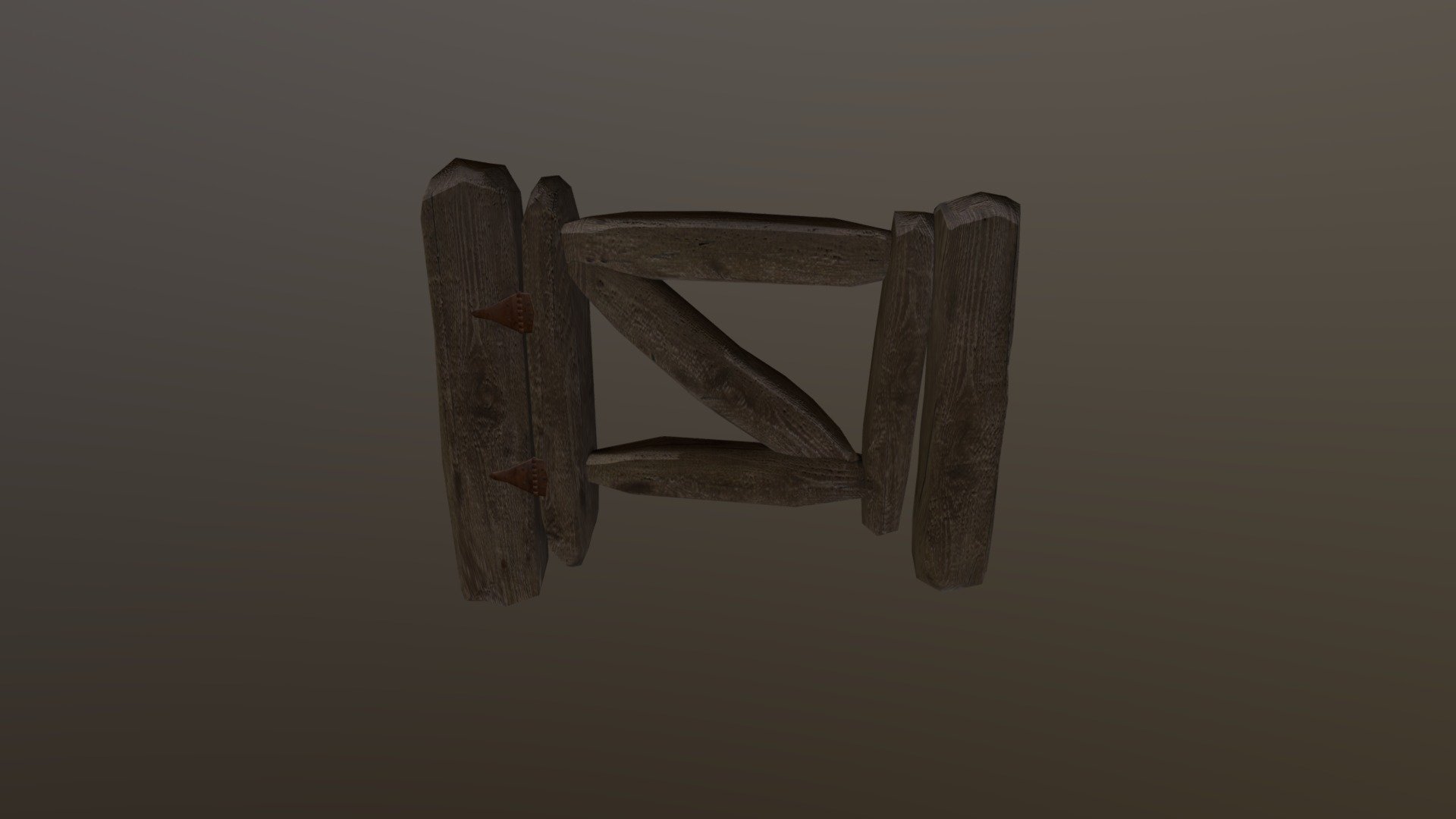 Old Wooden Gate