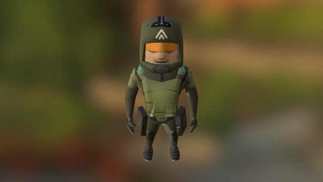 Soldier776 3D Model