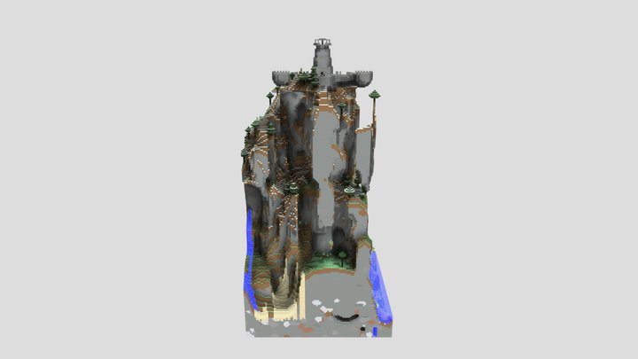 Big Hoss Castle 3D Model