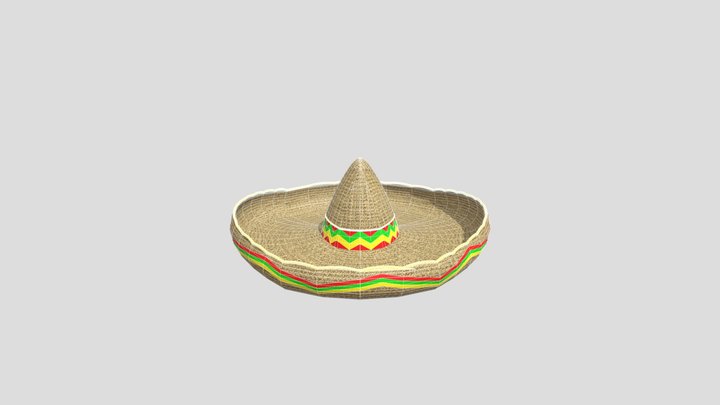 Sombrero 3D Model