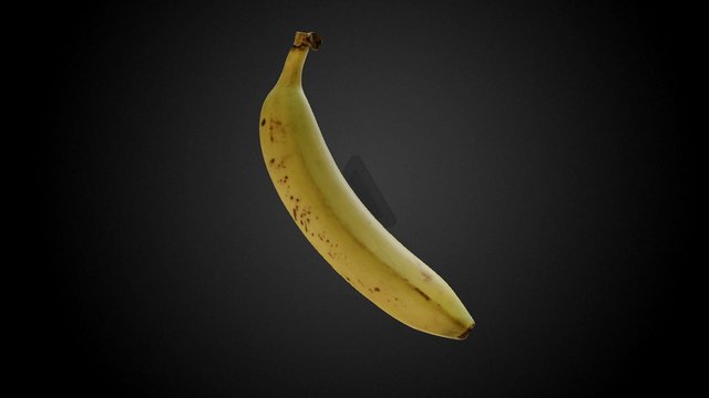 Banana 02 3D Model