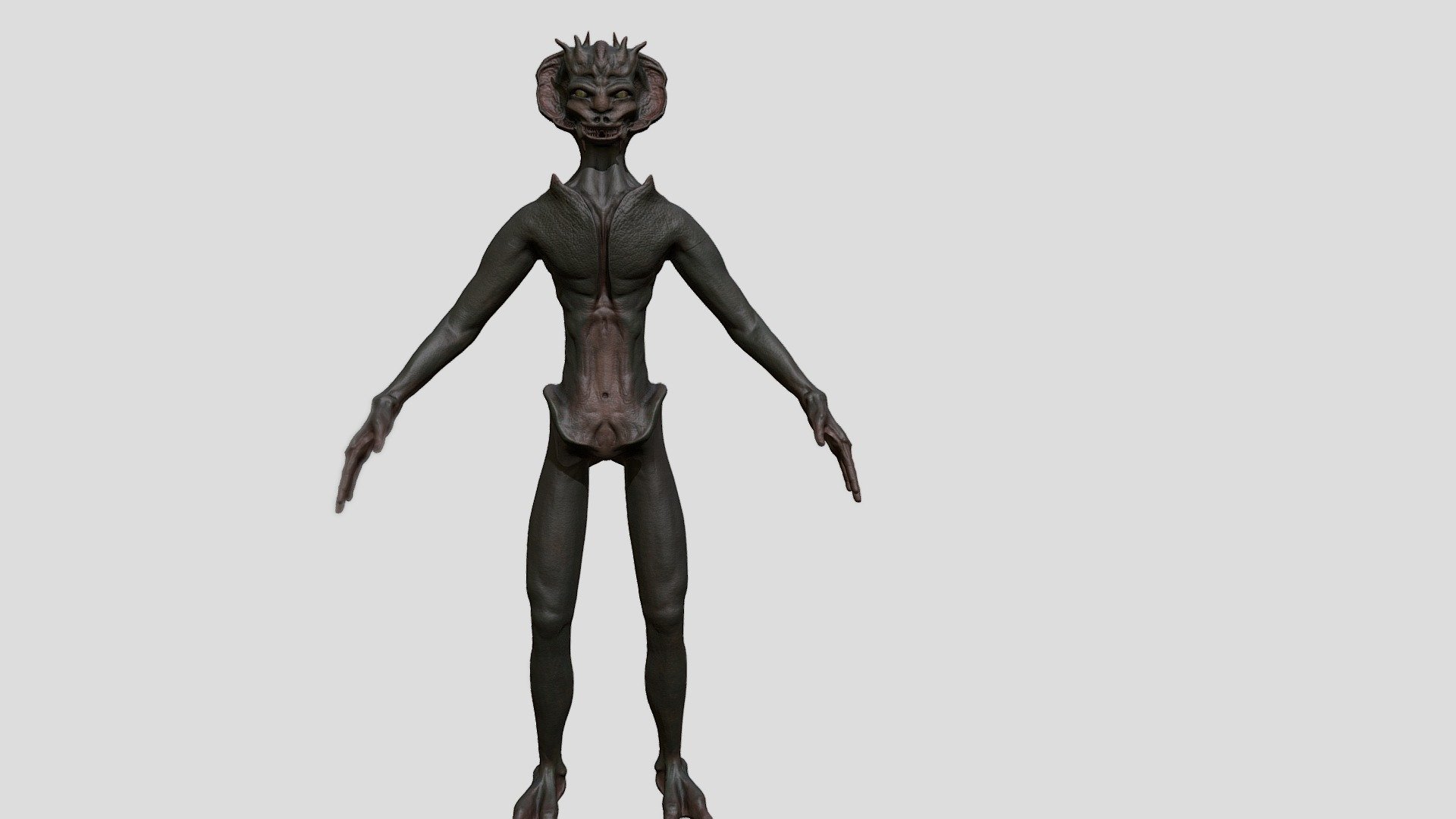 Alien - 3D model by Sonya Orlovska (@sonyaorlovska) [d484d50] - Sketchfab
