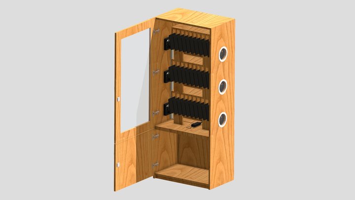 Tab Cabinet 3D Model