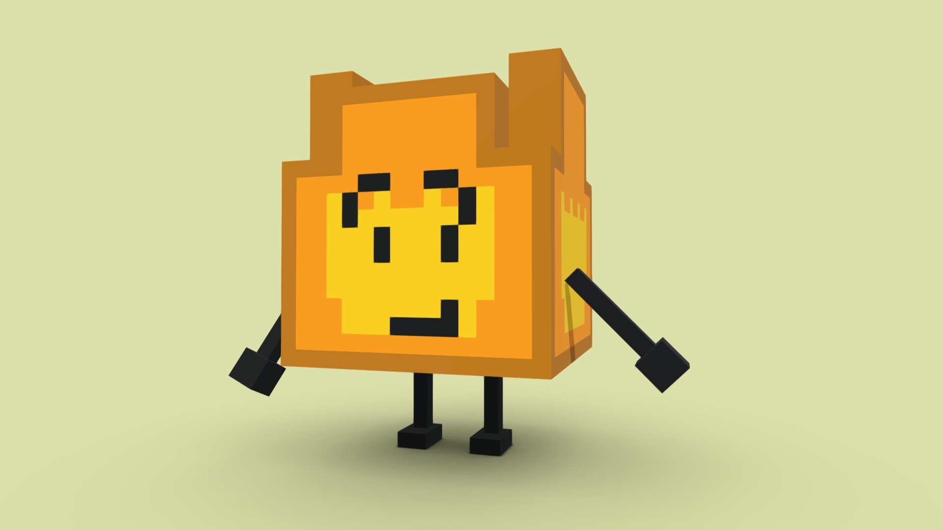 Firey from BFDI - Download Free 3D model by ChocoJiffle [d4860ea ...