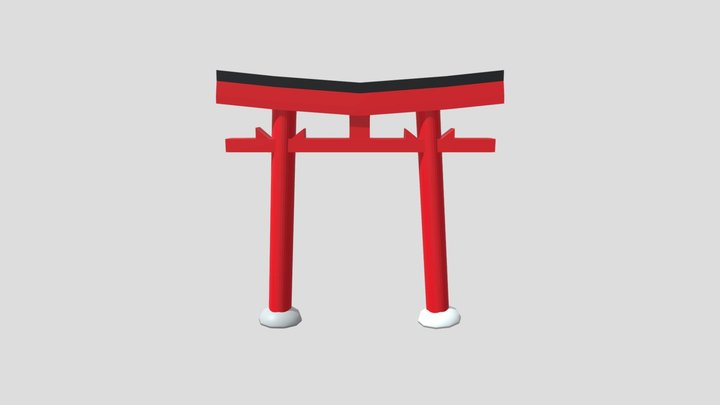 TORII GATE 3D Model