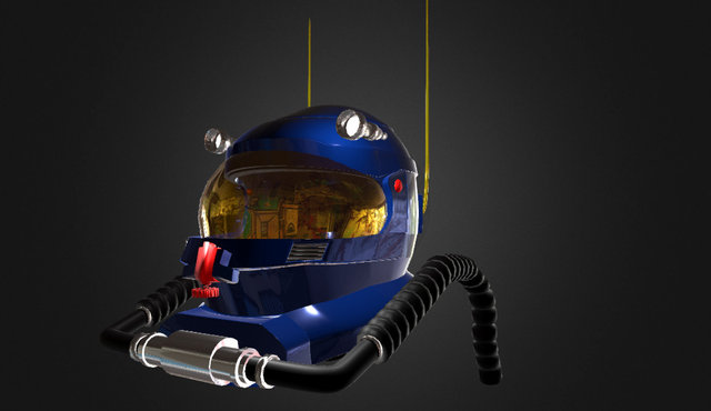 Aquatic Helmet – Free 3D Model STL