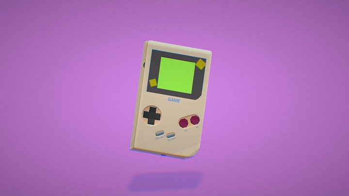 Nintendo | Low Poly 3D Model
