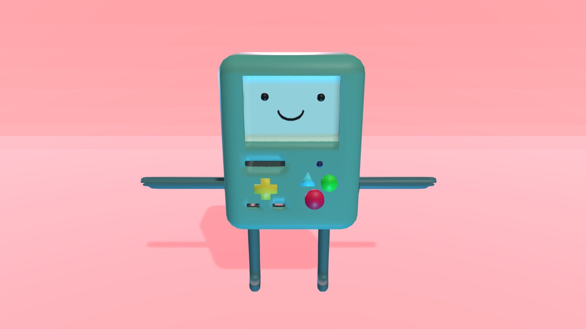 BMO 3D BLENDER Complete - 3D Model By Anuna [d4893c8] - Sketchfab