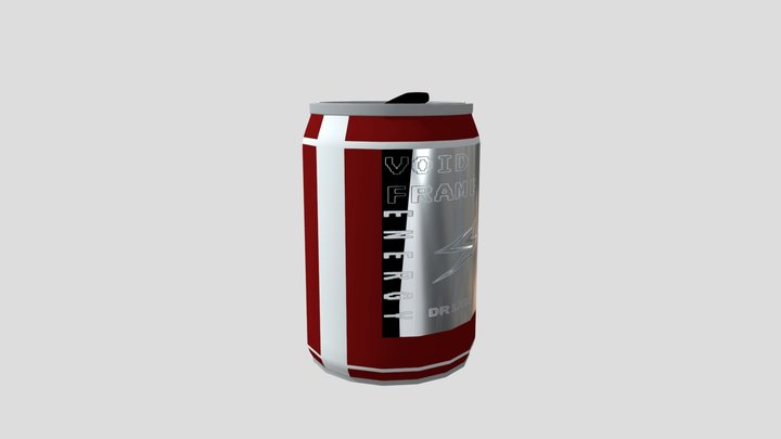 Void Frame Studio - Energy Drink Low Poly 3D Model