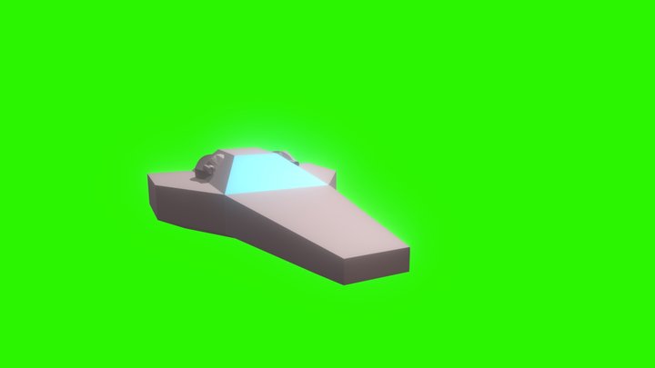 the spaceship 3D Model