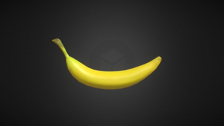 Banana – Kostenloses 3D-Modell STL