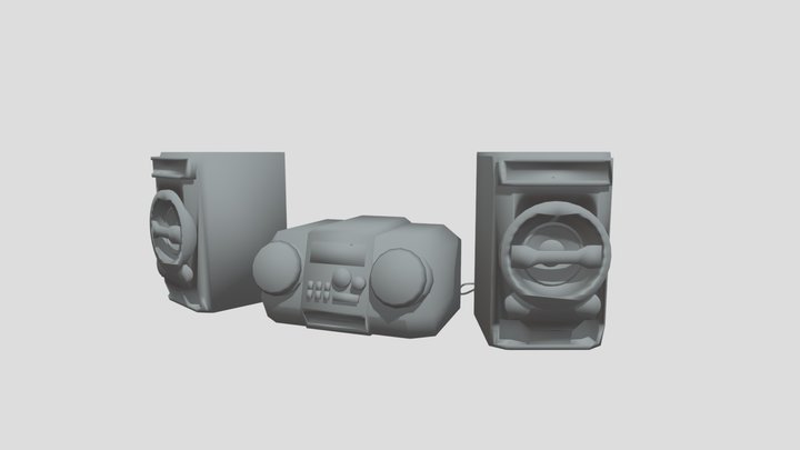 Draft Music Center 3D Model