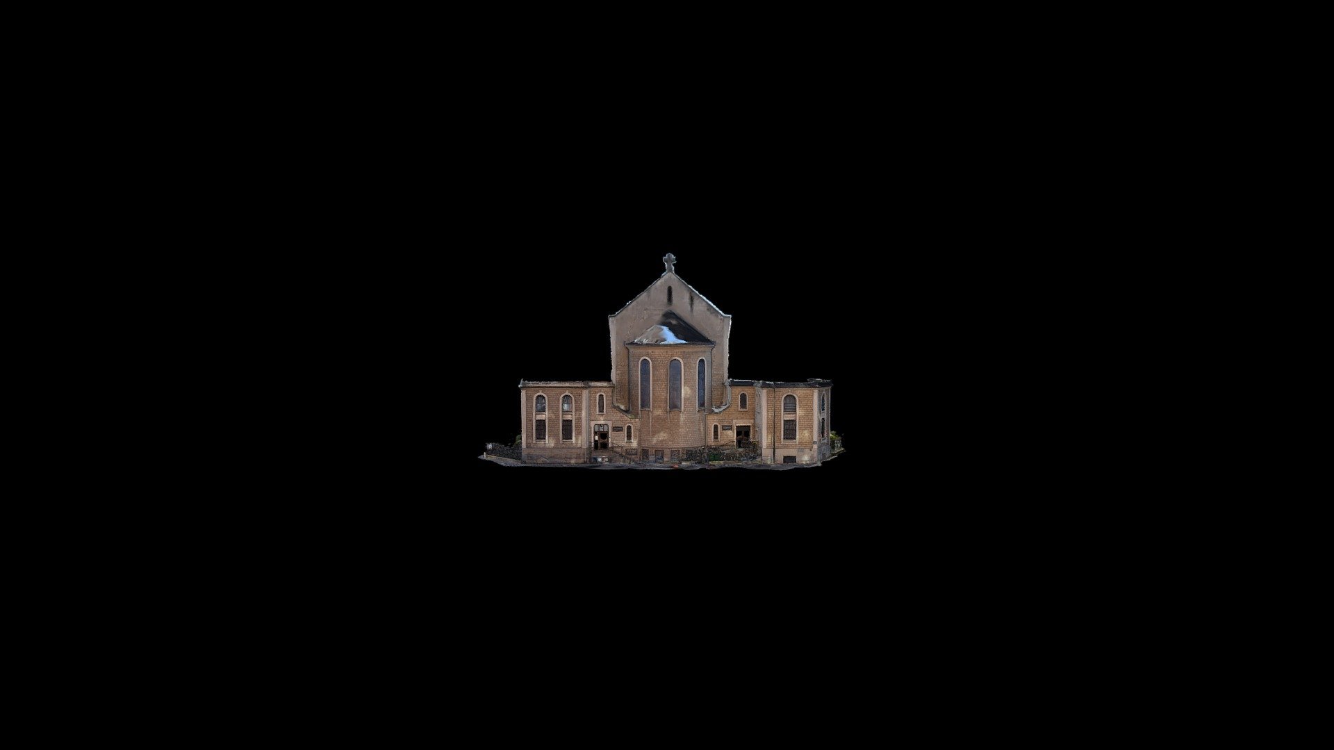 Eglise Saint Gabrielle - Façade Nord