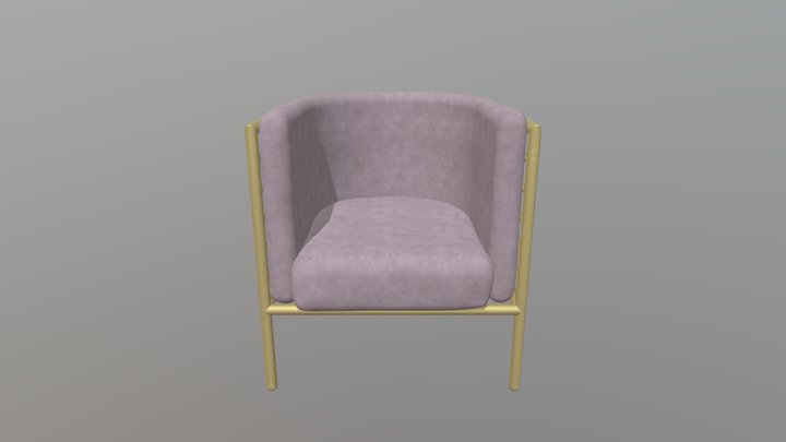 A Peter Celsing easy chair, "Club" 3D Model