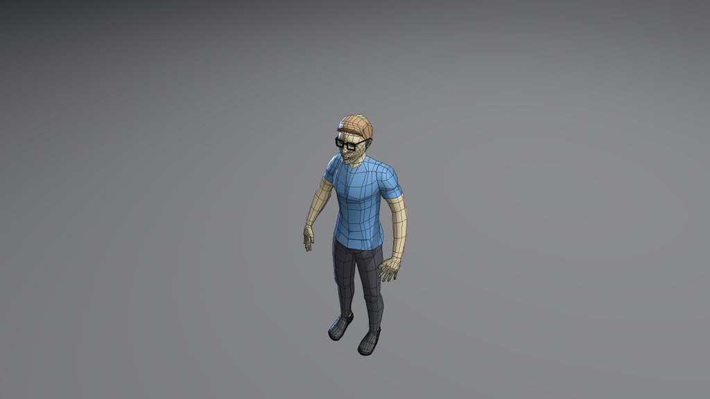 Humano LowPoly