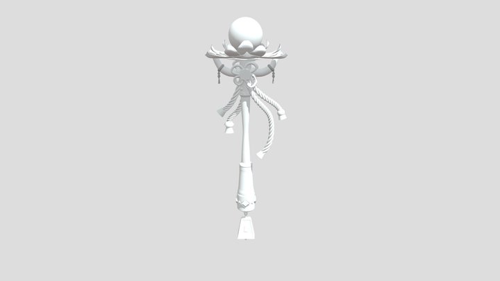 Staff 3D Model