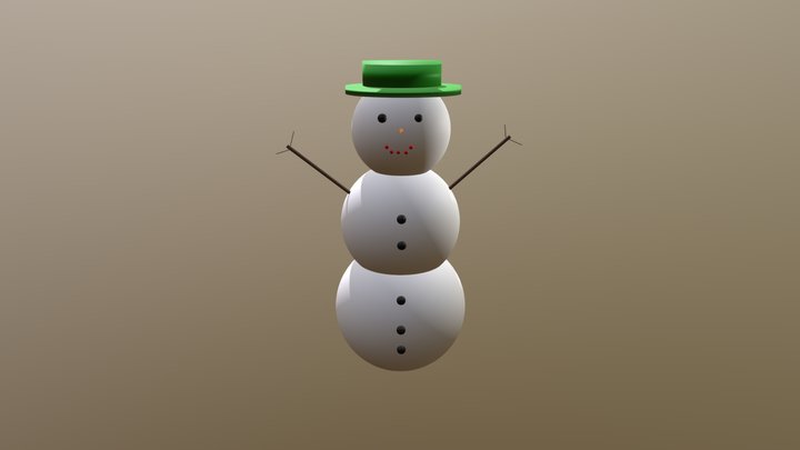 M7N6snowman 3D Model