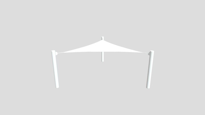 Equilateral Triangle 3D Model