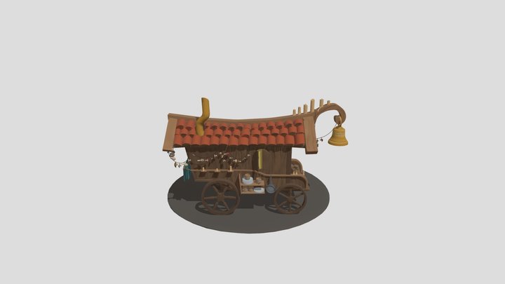 Wagon 3D Model