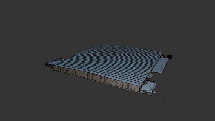 Warehouse 3D Model
