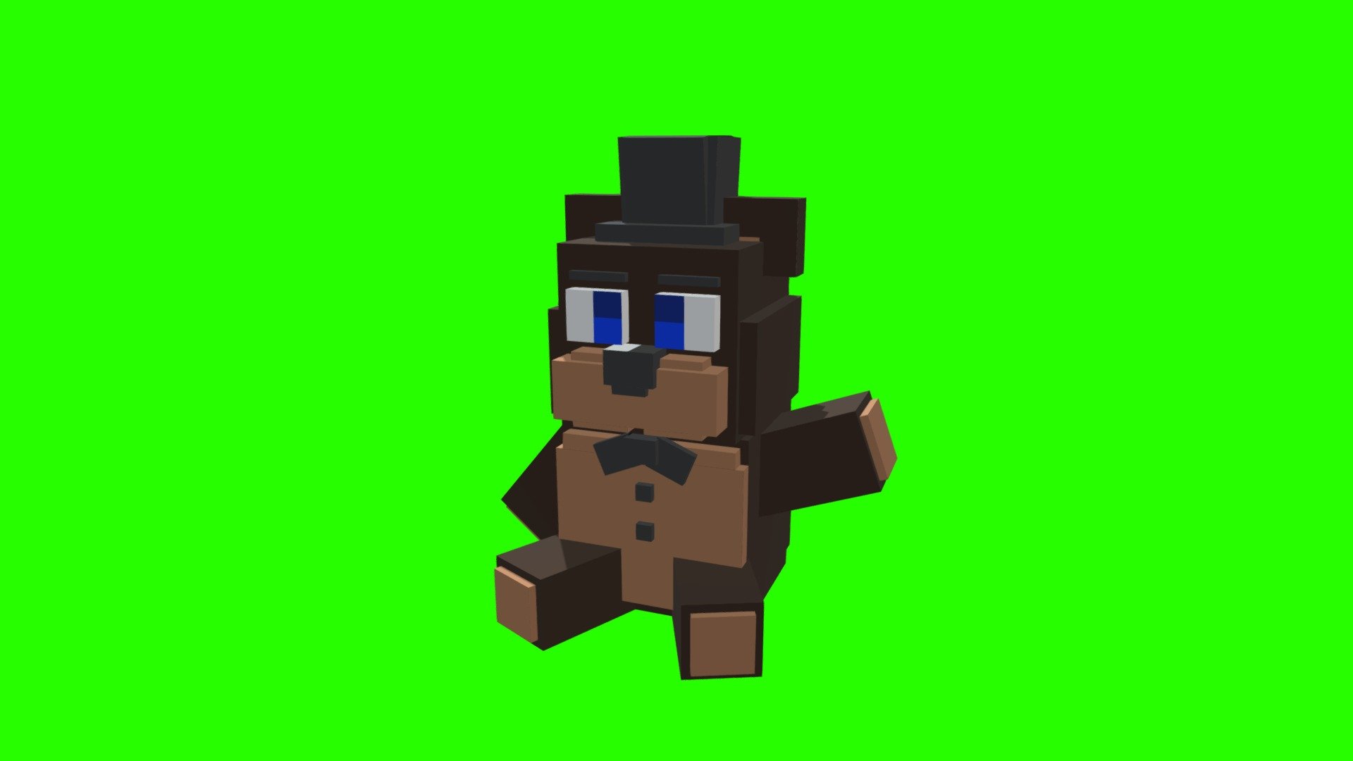 Withered Freddy - Five Nights at Freddy's 2 (Alts. in Description)  Minecraft Skin