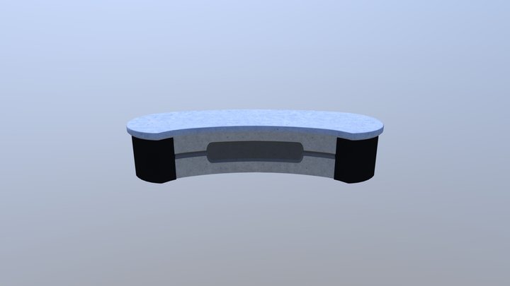 Table Big 3D Model