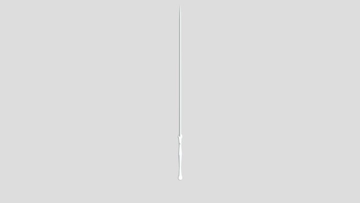 Straight Sword 3D Model