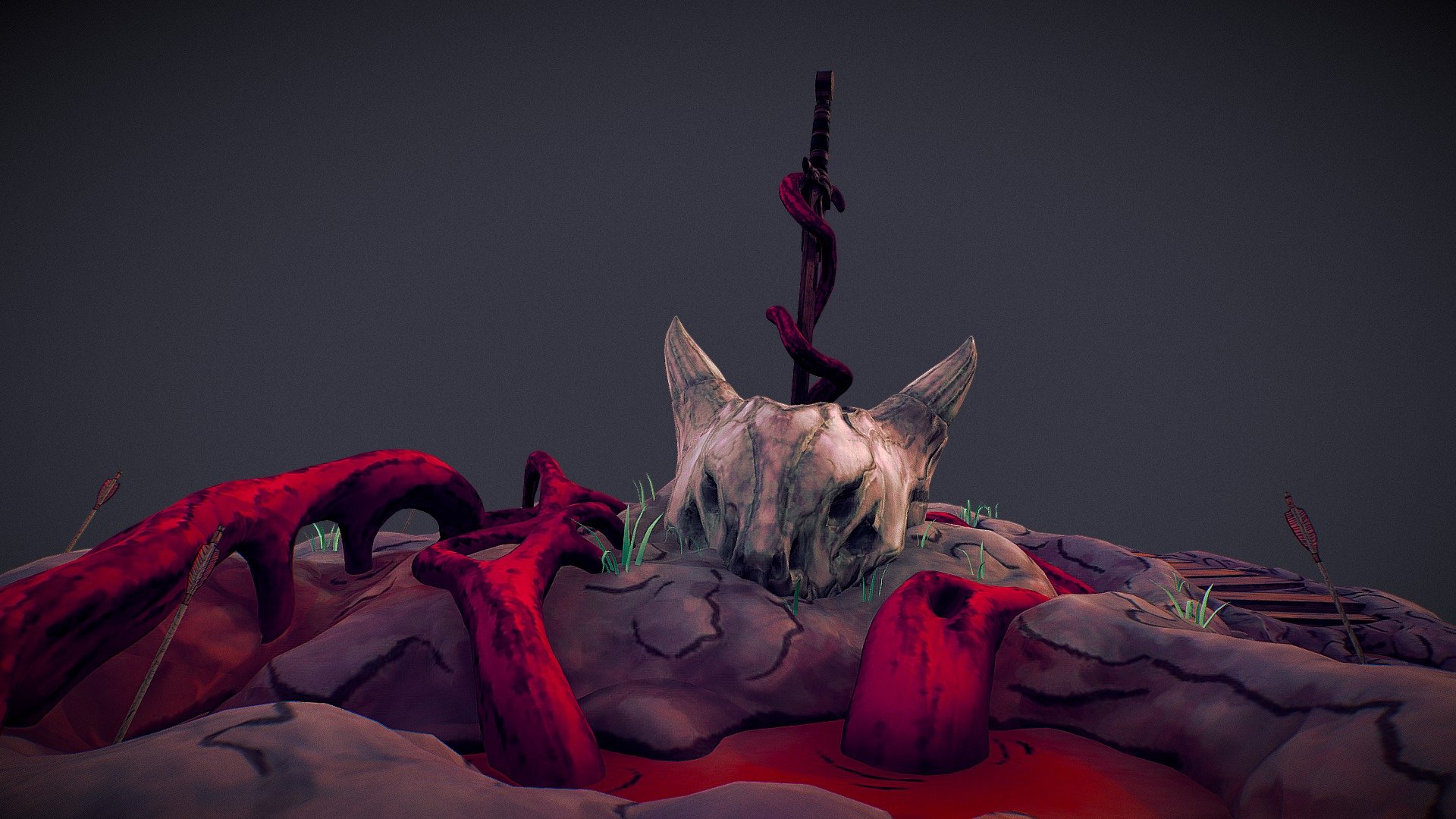 Battlefield of Mud - 3D model by Mikael Nygren (@Mikaeln) [d493a28 ...